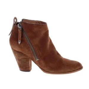 Dolce Vita Zip Suede Bootie